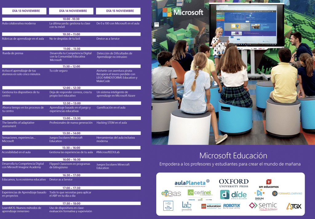 DIDE, SIMO EDUCACIÓN 2018, Microsoft SIMO EDUCACIÓN 2018, Dide, Microsoft